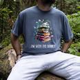 Im With The Banned Book Readers Librarians Read Banned Books Men's Comfort Colors T-Shirt Denim