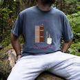 I Like Big Books Bookworm Tee Men's Comfort Colors T-Shirt Denim