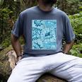 Blue Comic Book Blue Graphic Men's Comfort Colors T-Shirt Denim
