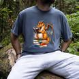 Book Dragon Reading Book Lover Men's Comfort Colors T-Shirt Denim Book Dragon Reading Book Lover Men's Comfort Colors T-Shirt Denim