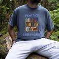 Book Lover Pun Practice Shelf-Care Men's Comfort Colors T-Shirt Denim