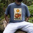 Book Reading Tarot Card The Reader Men's Comfort Colors T-Shirt Denim