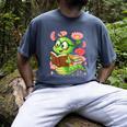 Book Worm Costume World Book Day Cute Kawaii Worm Reading Men's Comfort Colors T-Shirt Denim