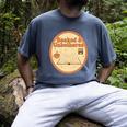 Booked & Unbothered Book Lover Tee Men's Comfort Colors T-Shirt Denim