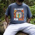 All Booked For Fall Book Pumpkin Autumn Thanksgiving Teacher Men's Comfort Colors T-Shirt Denim
