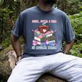 Books Coffee Yarn Lover My Favorite Things Men's Comfort Colors T-Shirt Denim