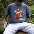 Books Fireworks 4th Of July Bookworm Patriotic Reader Men's Comfort Colors T-Shirt Denim