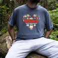 Books Heart Valentines Day Books Are My Love Language Men's Comfort Colors T-Shirt Denim Books Heart Valentines Day Books Are My Love Language Men's Comfort Colors T-Shirt Denim