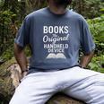 Books The Original Handheld Device – Reading Men's Comfort Colors T-Shirt Denim Books The Original Handheld Device – Reading Men's Comfort Colors T-Shirt Denim
