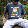 Cat Reading Books Bookworm Read One More Chapter Men's Comfort Colors T-Shirt Denim Cat Reading Books Bookworm Read One More Chapter Men's Comfort Colors T-Shirt Denim