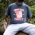Chapter Thirty Est 1995 Cute 30th Birthday Book Bow Coquette Men's Comfort Colors T-Shirt Denim