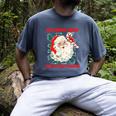 Christmas Bookish He Knows What You'Ve Been Reading Women Men's Comfort Colors T-Shirt Denim Christmas Bookish He Knows What You'Ve Been Reading Women Men's Comfort Colors T-Shirt Denim