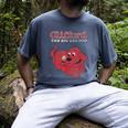 Clifford The Big Red Dog Clifford And Emily Book Cover Men's Comfort Colors T-Shirt Denim