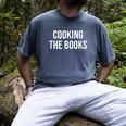 Cooking The Books Men's Comfort Colors T-Shirt Denim