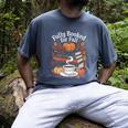 Cozy Autumn Books Fully Booked For Fall Books Pumpkin Men's Comfort Colors T-Shirt Denim