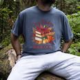 Cozy Readers Book Society Fall Autumn Floral Pumpkin Season Men's Comfort Colors T-Shirt Denim Cozy Readers Book Society Fall Autumn Floral Pumpkin Season Men's Comfort Colors T-Shirt Denim