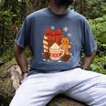 Cute Christmas Books Gingerbread Xmas Book Lover Teacher Men's Comfort Colors T-Shirt Denim Cute Christmas Books Gingerbread Xmas Book Lover Teacher Men's Comfort Colors T-Shirt Denim