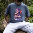 Cute Dragon Read Books Be Kind Stay Weird Book Lover Men's Comfort Colors T-Shirt Denim Cute Dragon Read Books Be Kind Stay Weird Book Lover Men's Comfort Colors T-Shirt Denim