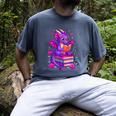 Cute Dragon Reading Books Bookworm Men's Comfort Colors T-Shirt Denim Cute Dragon Reading Books Bookworm Men's Comfort Colors T-Shirt Denim