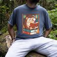 Cute Hedgehog Book Nerd Men's Comfort Colors T-Shirt Denim Cute Hedgehog Book Nerd Men's Comfort Colors T-Shirt Denim