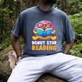 Donut Stop Reading Cute Book Reader Bookworm Donut Day Men's Comfort Colors T-Shirt Denim Donut Stop Reading Cute Book Reader Bookworm Donut Day Men's Comfort Colors T-Shirt Denim