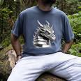 Dragon Book Men's Comfort Colors T-Shirt Denim