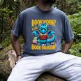 Dragon Bookworm Please I'm A Book Dragon Men's Comfort Colors T-Shirt Denim