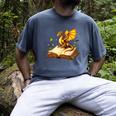 Dragon Fantasy Book Lover Bookish Reader Bookworm Wildflower Men's Comfort Colors T-Shirt Denim Dragon Fantasy Book Lover Bookish Reader Bookworm Wildflower Men's Comfort Colors T-Shirt Denim
