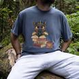 Dragon Read Books Be Kind Stay Weird Book Lover Men's Comfort Colors T-Shirt Denim
