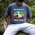 Ducks Books Lover Easily Distracted By Ducks & Books Men's Comfort Colors T-Shirt Denim Ducks Books Lover Easily Distracted By Ducks & Books Men's Comfort Colors T-Shirt Denim