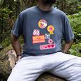Dungeon Crawler Carl Colorful Sticker Collage LitRPG Book Men's Comfort Colors T-Shirt Denim Dungeon Crawler Carl Colorful Sticker Collage LitRPG Book Men's Comfort Colors T-Shirt Denim