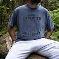 Easily Distracted By Cats And Books For Women Men's Comfort Colors T-Shirt Denim Easily Distracted By Cats And Books For Women Men's Comfort Colors T-Shirt Denim