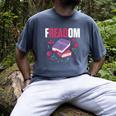 Freadom Anti Ban Books Freedom To Read Book Reading Men's Comfort Colors T-Shirt Denim