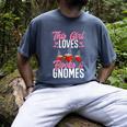 This Girl Loves Books And Gnomes Gardener Dwarf Garden Gnome Men's Comfort Colors T-Shirt Denim This Girl Loves Books And Gnomes Gardener Dwarf Garden Gnome Men's Comfort Colors T-Shirt Denim