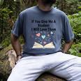 If You Give Me A Student I Will Love Them Book Magic Men's Comfort Colors T-Shirt Denim