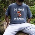 Go Away I'm Reading Book Reader Cute Fox Librarians Men's Comfort Colors T-Shirt Denim Go Away I'm Reading Book Reader Cute Fox Librarians Men's Comfort Colors T-Shirt Denim