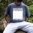 Guestbook 7th Birthday 7 Year Old Born 2018 Bday Men's Comfort Colors T-Shirt Denim