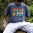 What Happens In Book Club Stays In Book Club Retro Men's Comfort Colors T-Shirt Denim