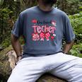 HUGvyn One Loved Teacher Valentine Book Heart Reading Bow Men's Comfort Colors T-Shirt Denim HUGvyn One Loved Teacher Valentine Book Heart Reading Bow Men's Comfort Colors T-Shirt Denim