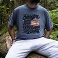 Imagine Being Afraid Of Drag Queens And Books Men's Comfort Colors T-Shirt Denim