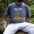 Just a Boy Who Loves Dragons And Books Reading Dragon Men's Comfort Colors T-Shirt Denim Just a Boy Who Loves Dragons And Books Reading Dragon Men's Comfort Colors T-Shirt Denim