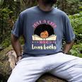 Just a Girl Who Loves Books African American Book Nerd Lover Men's Comfort Colors T-Shirt Denim