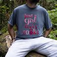 JUST A GIRL WHO LOVES BOOKS LIBRARIAN BOOK LOVERS BOOKWORM Men's Comfort Colors T-Shirt Denim