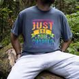 JUST ONE MORE CHAPTER Fun Reading Book Lover Men's Comfort Colors T-Shirt Denim JUST ONE MORE CHAPTER Fun Reading Book Lover Men's Comfort Colors T-Shirt Denim