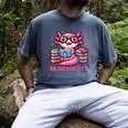 Kawaii Axolotl Readsolotl Book Lover Reading Bookworm Girls Men's Comfort Colors T-Shirt Denim