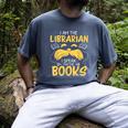 I Am Librarian Book Reader Library Book Reading Men's Comfort Colors T-Shirt Denim