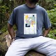 Little Miss Muffet Reading a Picture Book Men's Comfort Colors T-Shirt Denim