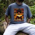 Man Reading Book Black History Month Book Lover Afro Men's Comfort Colors T-Shirt Denim Man Reading Book Black History Month Book Lover Afro Men's Comfort Colors T-Shirt Denim