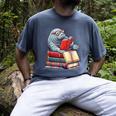 Manatee Reading Books Matching Bookworm Readers Librarian Men's Comfort Colors T-Shirt Denim Manatee Reading Books Matching Bookworm Readers Librarian Men's Comfort Colors T-Shirt Denim