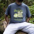 Matcha Green Tea Latte Drink Matcha Read Books Be Happy Men's Comfort Colors T-Shirt Denim